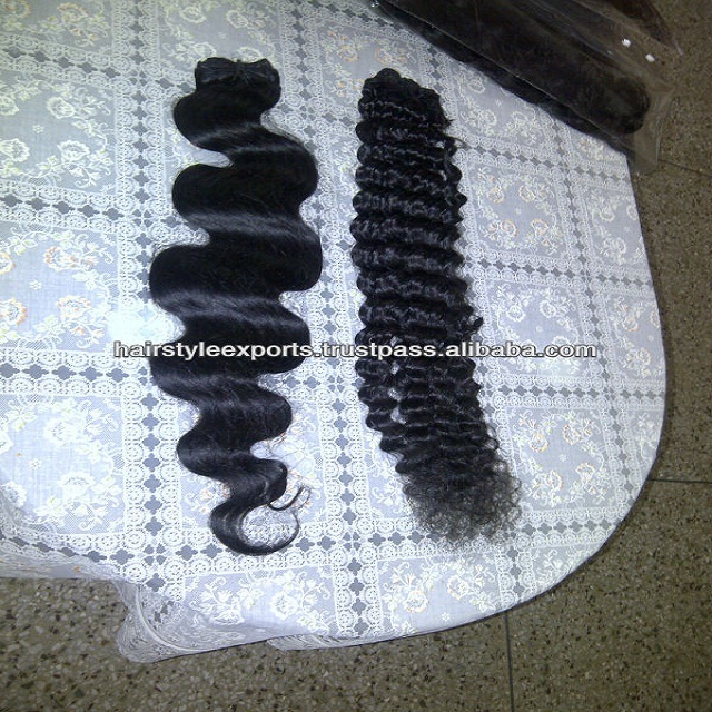 Deep Wavy Human Hair Bundle Raw Eurasian Remy Deep Curly Virgin Natural Human Hair