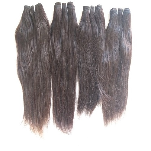 South Indian temple raw Virgin Human Hair extensions Raw Hair Vendor Straight Wavy and deep curly