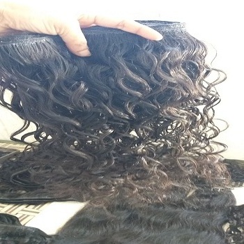 Deep Wavy Human Hair Bundle Raw Eurasian Remy Deep Curly Virgin Natural Human Hair