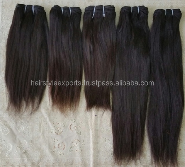 Raw Virgin Cuticle Aligned Hair Peruvian Virgin Straight Human Hair Best quality material exporter