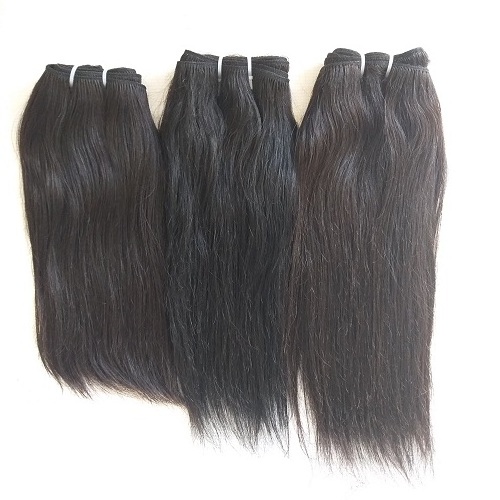 South Indian temple raw Virgin Human Hair extensions Raw Hair Vendor Straight Wavy and deep curly