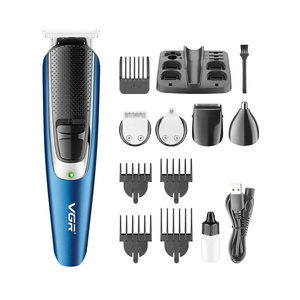 VGR V-172 5 in 1 Grooming Kits Professional Mens Hair Clippers Set Hair and Berad Trimmer Cordless