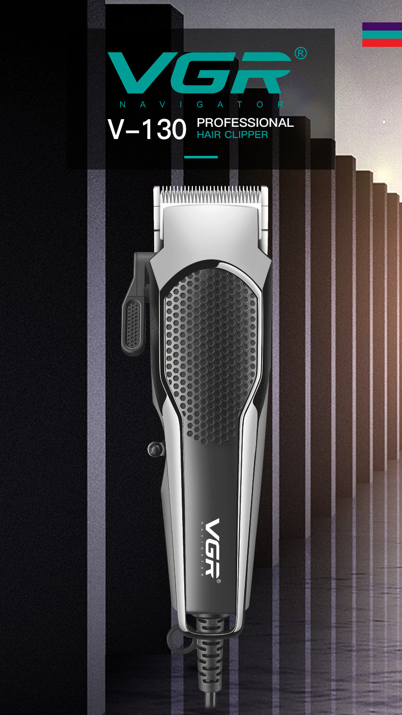 VGR V-130  rechargeable cordless hair clippers set men professional electric trimmer machine