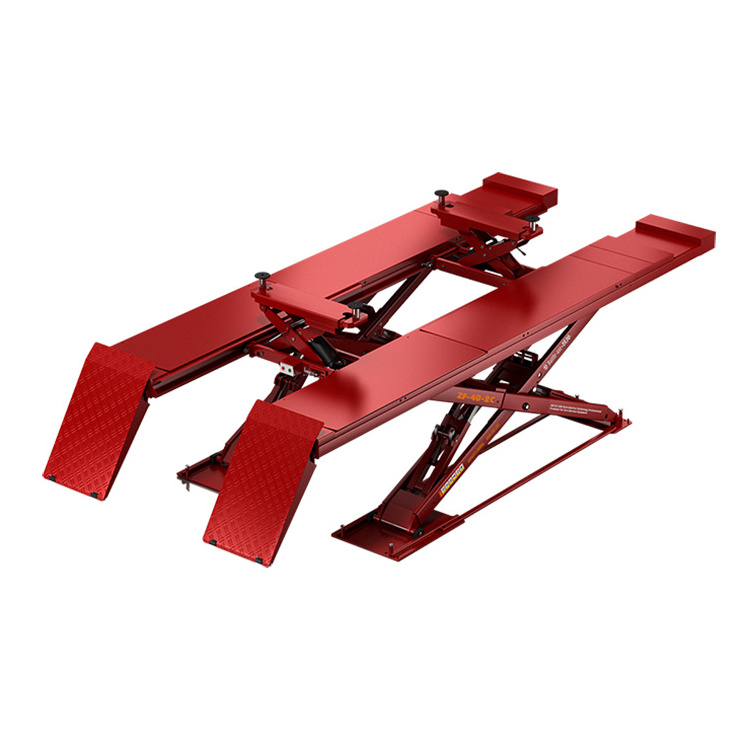 3.5 ton double cylinder used hydraulics car alignment scissor lift for sale