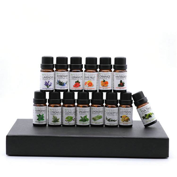 Private Label Top Grade 4/6/8/10 Set Essential Oil Private Label Aroma Massage Essential Oil 10ml