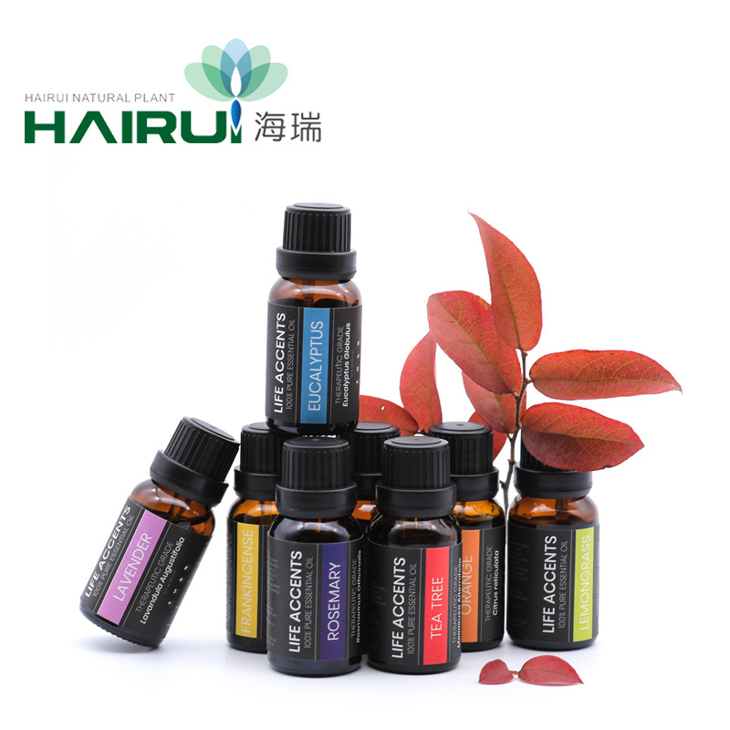 Aromatherapy Top Grade  Essential Oil Set 4/6/8/10 pack 10ml Bottles Lavender Peppermint Eucalyptus Clove Cedar Orange Oil