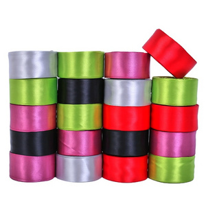 wired edge PP RIBBON Factory China Fashion Decoration cheap ribbon Custom personalized logo Satin Ribbon roll