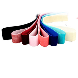 Factory wholesale  clothing decoration velvet ribbon 25mm colors grosgrain satin ribbon for gift packaging