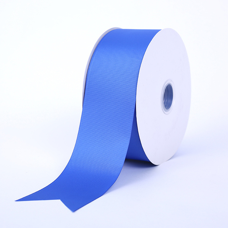 Factory wholesale Custom printed LOGO ribbon 3-inch 196 colors satin Christmas Grosgrain  ribbon roll