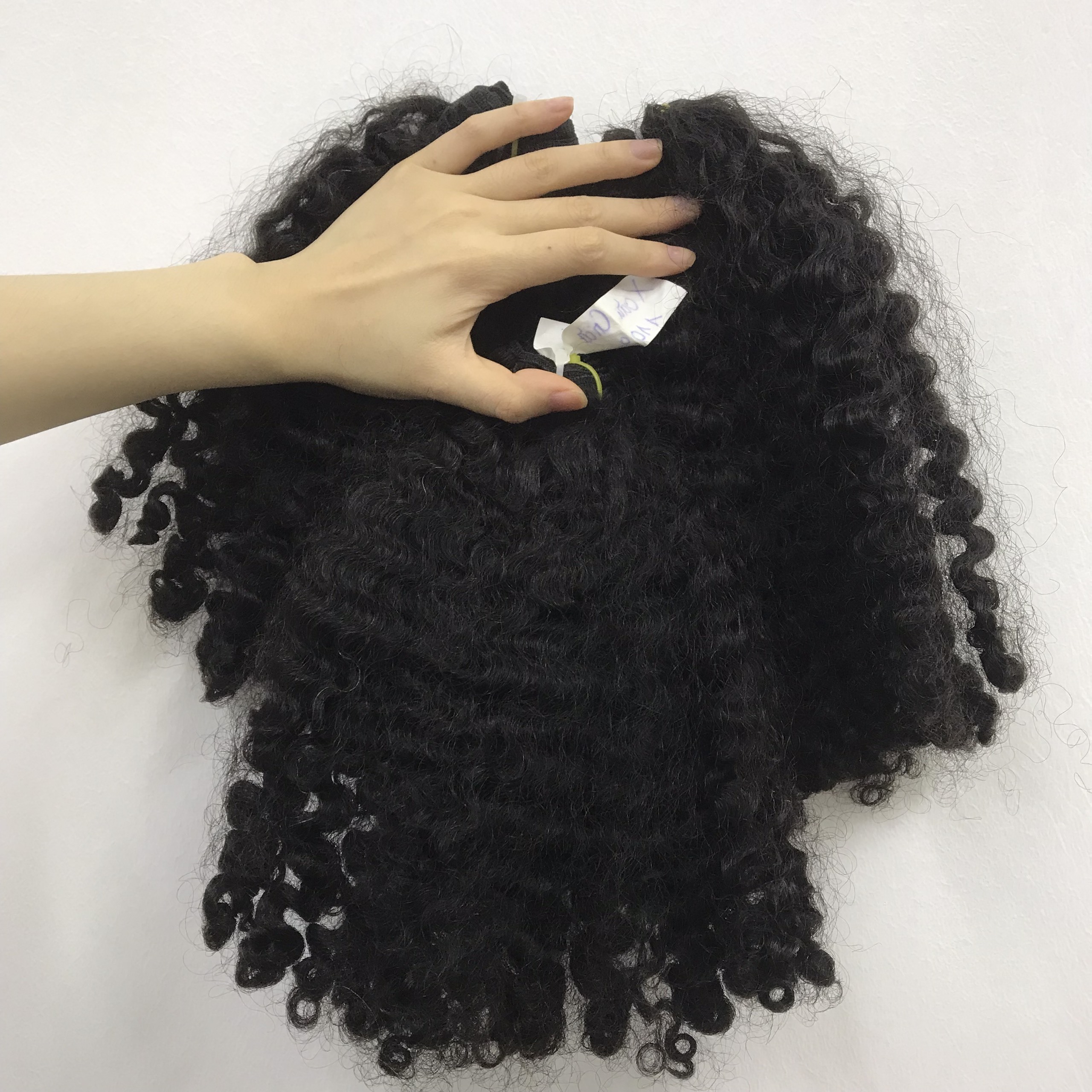 Best Hair Raw Burmese Kinky Curly Human Hair Kinky Curl Human Bundle Hair 10-32 inches