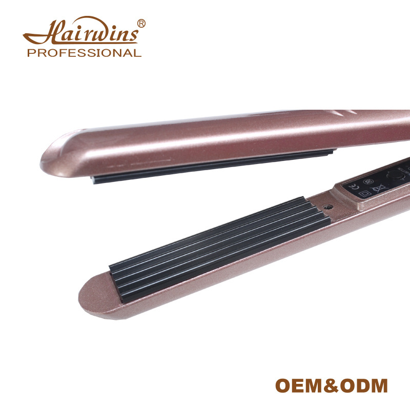 HW-967 Best price Salon Equipment temperature range royale LED hair straightener