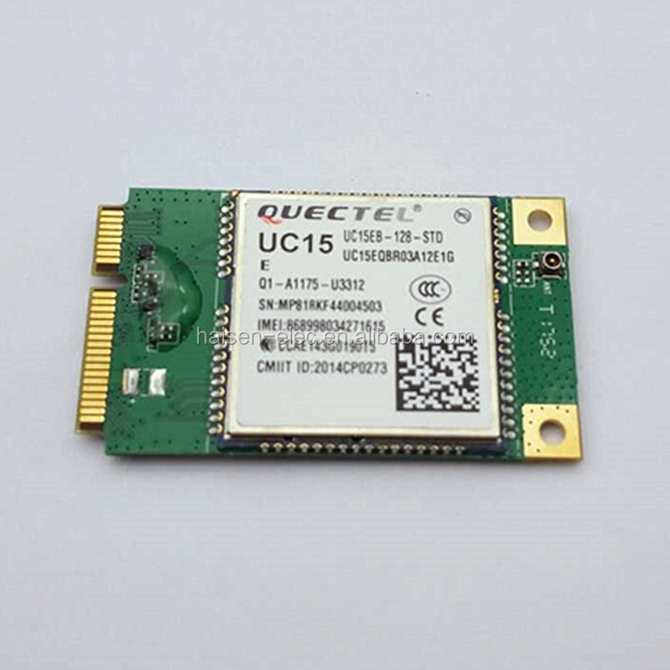 HAISEN Quectel UMTS/HSDPA MODULE UC15-E MiniPCle EDGE and GSM/GPRS Networks 3G IoT Module UC15 Mini PCIe