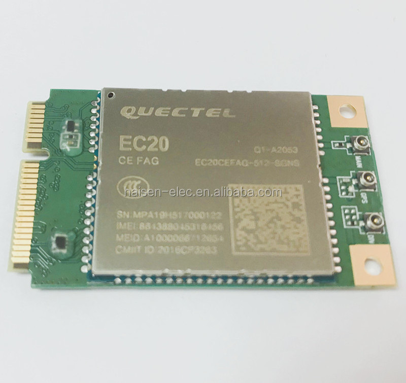 4G IoT Module  PCI Express MiniCard  Quectel module EC20-CE MINIPCIE-C EC20CEHCLG-miniPCIE-C EC20CEHCLG-MINIPCIE-CB