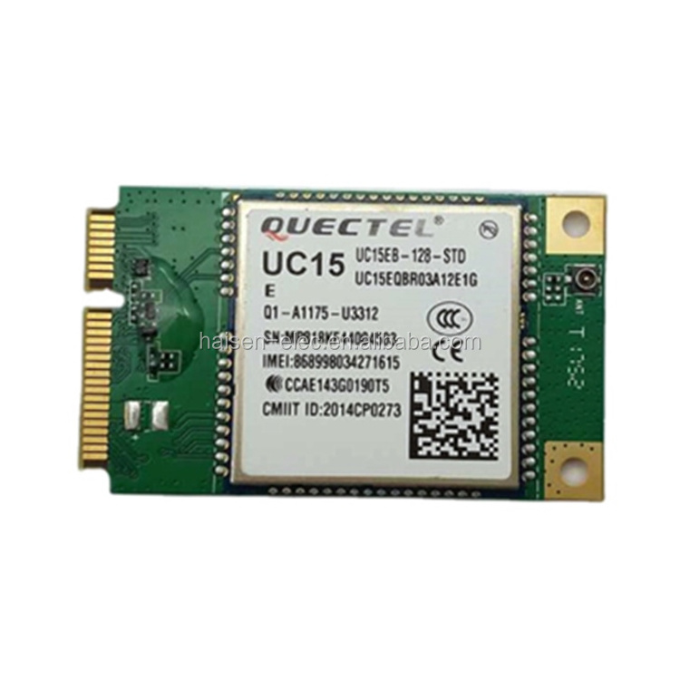 HAISEN Quectel UMTS/HSDPA MODULE UC15-E MiniPCle EDGE and GSM/GPRS Networks 3G IoT Module UC15 Mini PCIe