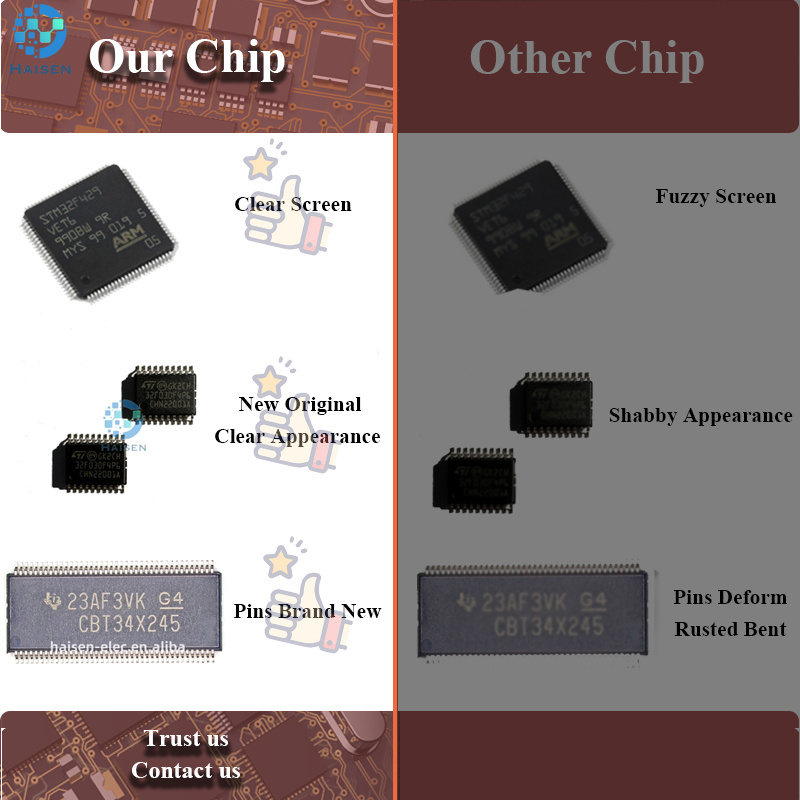 HAISEN TTINY13A-PU ATTINY13A ATTINY13 New and original MCU DIP-8 directly inserted microcontroller IC chip ATTINY13A-PU