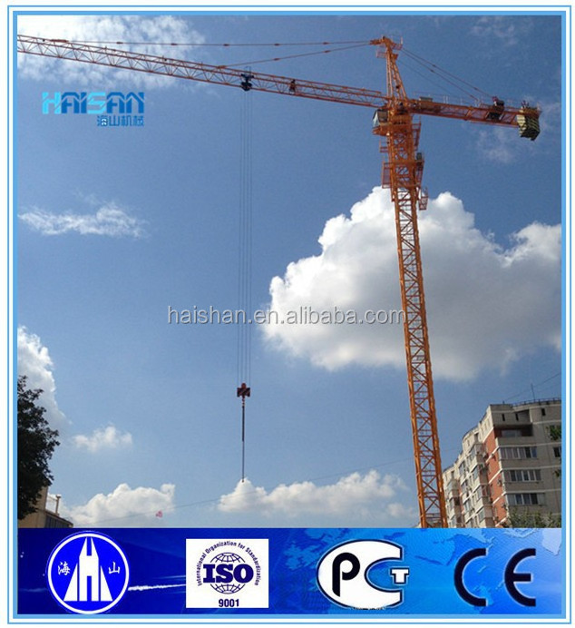 HAISAN Brand--2015 new model tower crane with ce,gost certificates