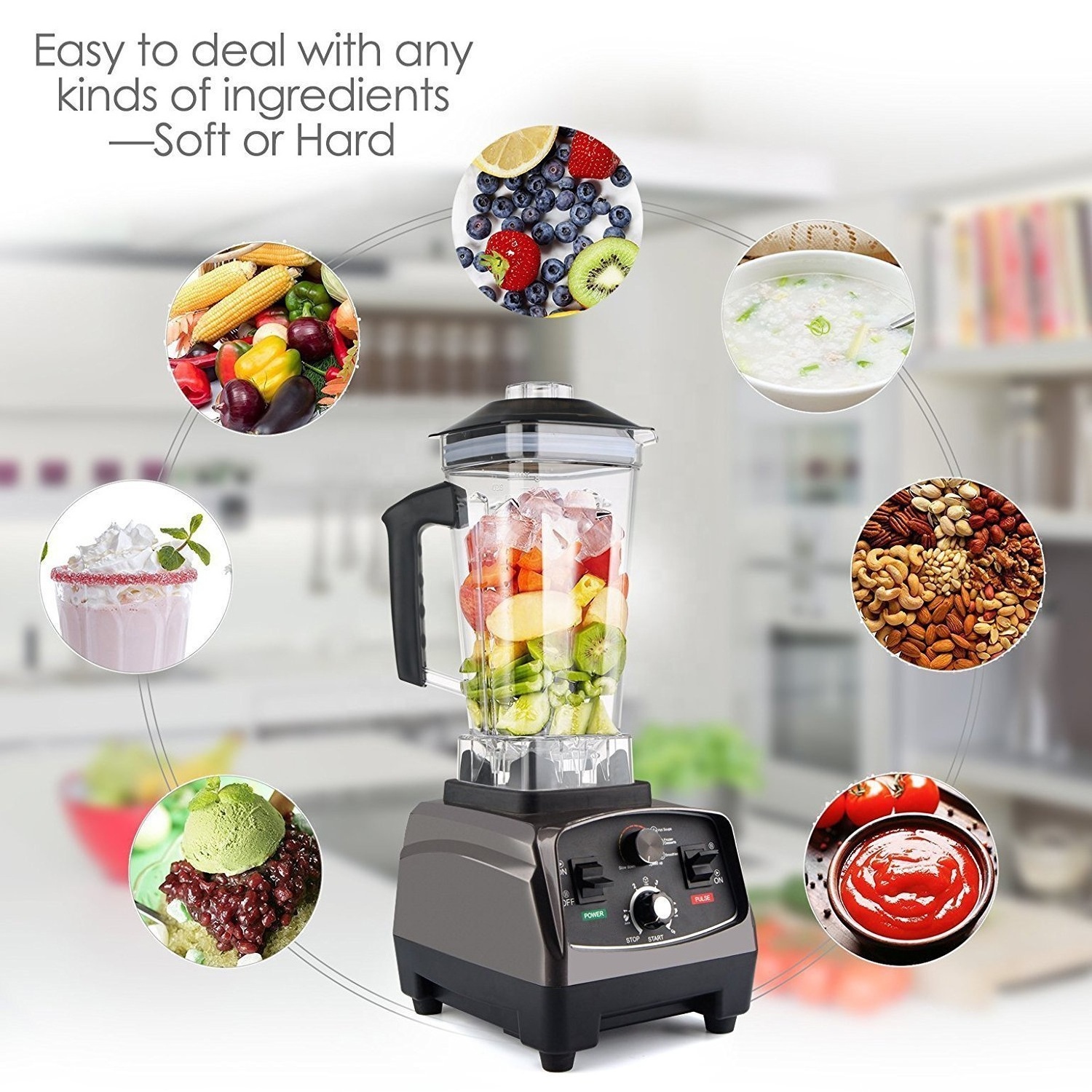 electrical kitchen appliances blender commercial vegetable blender mixer juicer professional blender