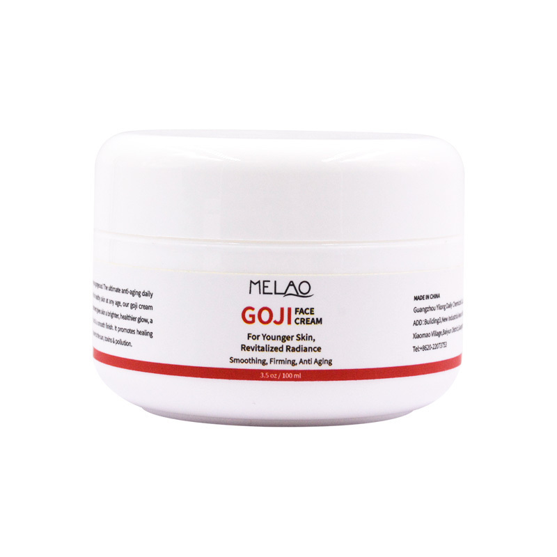 MELAO good quality green tea Goji Face cream acne cell cream Nourishing Firming Face Facial Cream