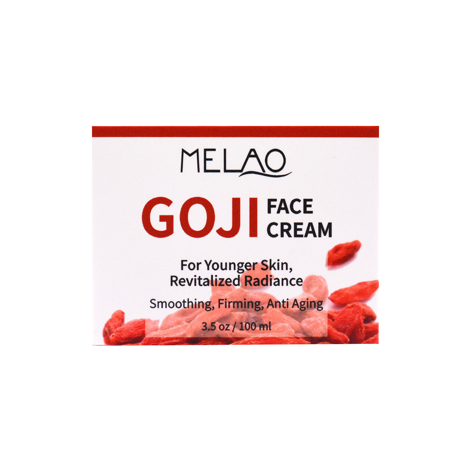 MELAO good quality green tea Goji Face cream acne cell cream Nourishing Firming Face Facial Cream