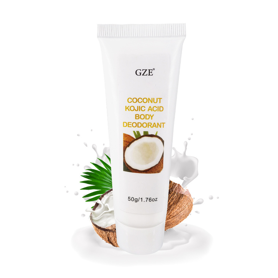 GZE Coconut Kojic Acid Deodorant Body Lotion Natural Deodorant For Underarms Private Parts