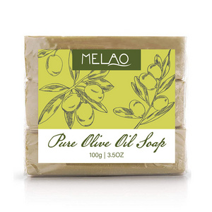 Private Label Organic 100% Pure Natural Handmade Beauty Face Body Skin Whitening Deep Cleansing Whitening Vegan Olive Oil Soap