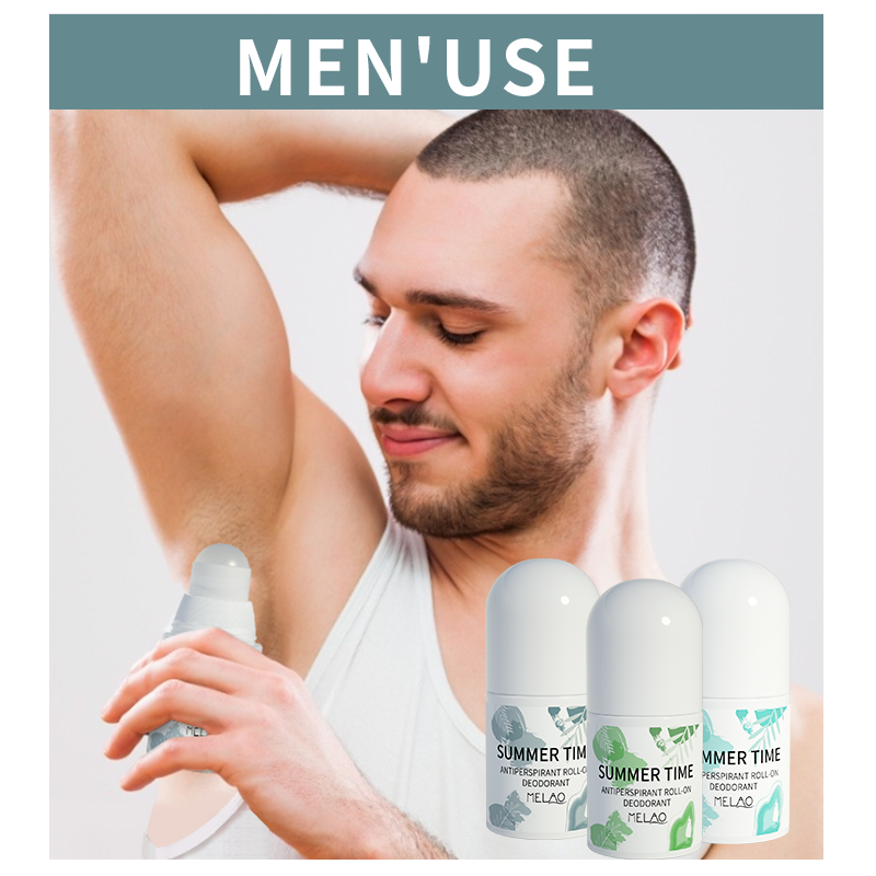 Private label Body Deodorant Long Lasting OEM ODM MELAO Roll-On Deodorant Stick Women Men Antiperspirant Deodorant