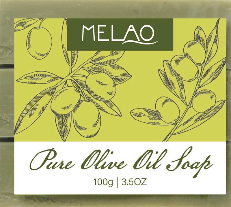 Private Label Organic 100% Pure Natural Handmade Beauty Face Body Skin Whitening Deep Cleansing Whitening Vegan Olive Oil Soap