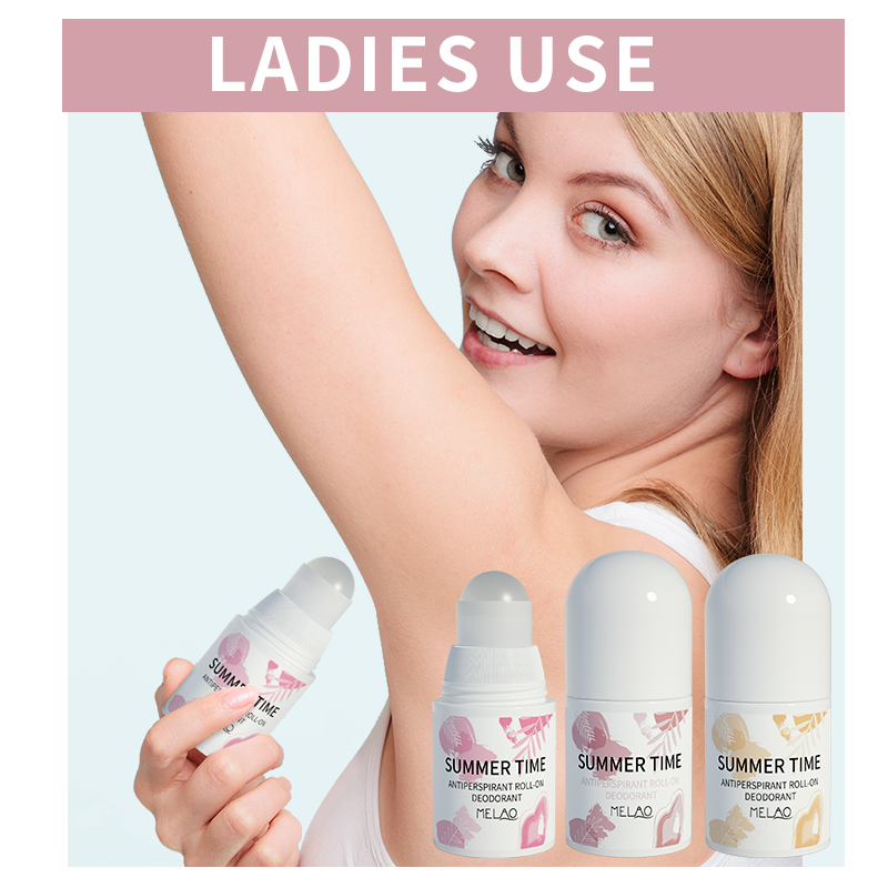 Private label Body Deodorant Long Lasting OEM ODM MELAO Roll-On Deodorant Stick Women Men Antiperspirant Deodorant