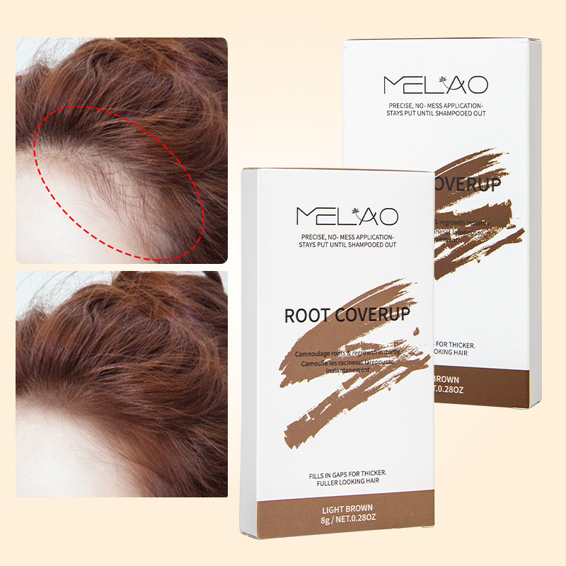 Root Touch Up Hairline Shadow Powder Waterproof Light Brown Dark Brown Hairline Powder Concealer