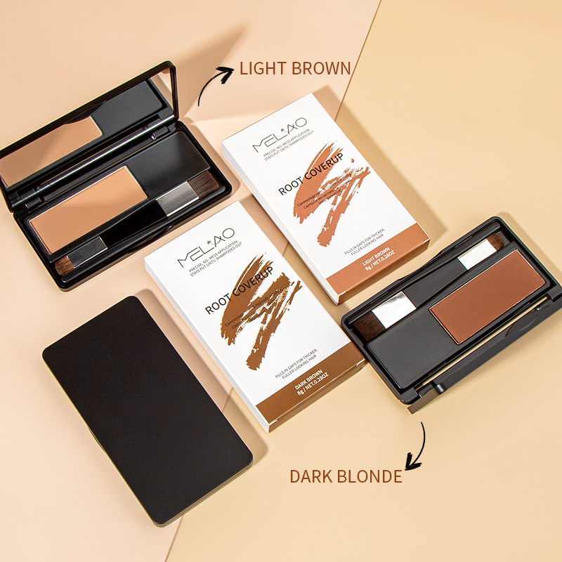 Root Touch Up Hairline Shadow Powder Waterproof Light Brown Dark Brown Hairline Powder Concealer