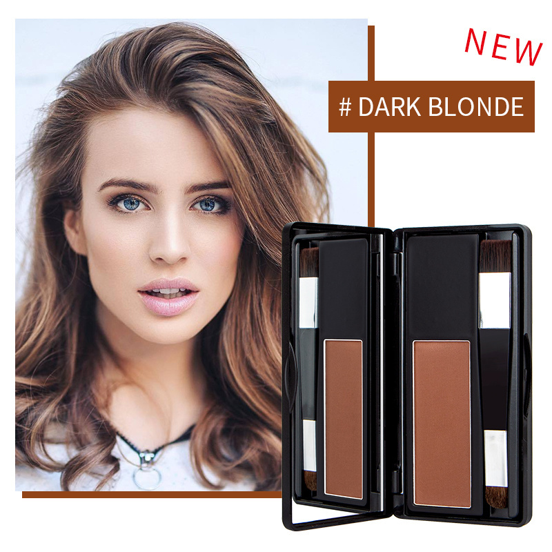 Root Touch Up Hairline Shadow Powder Waterproof Light Brown Dark Brown Hairline Powder Concealer