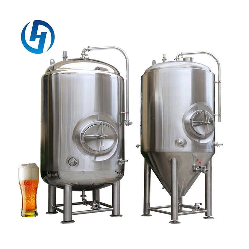 stainless steel fermenter, conical fermenter cooling jackets, beer fermenter made in HSM