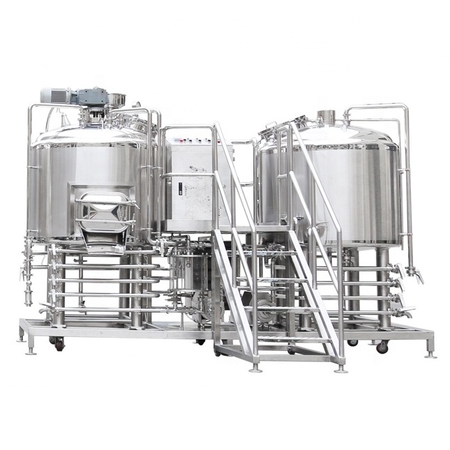 Commercial 1500L Brewhouse  steam heated  mash lauter kettle