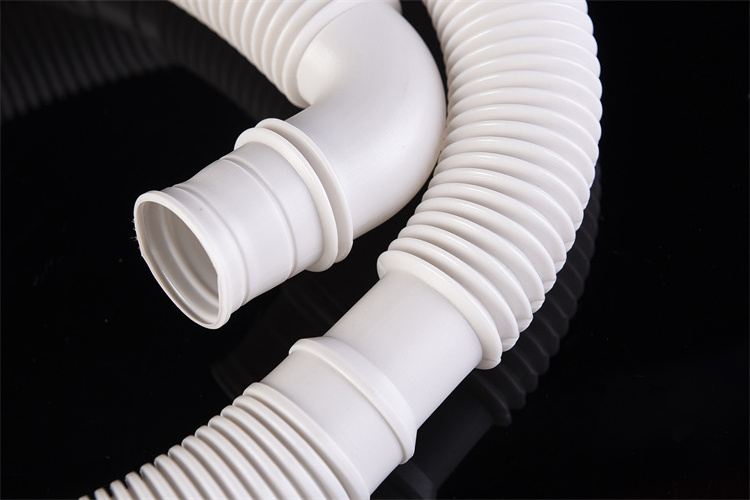 Hot Sale Washing Machine Spare Parts Plastic Flexible Extendable Suction Drain Hose