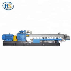 TPR Pelletizing Extruder Artificial grass lawn rubber filler masterbatch extrusion machine