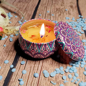 2oz Tin Hot Sale Soy Wax  Lavender Mini Scented Candle