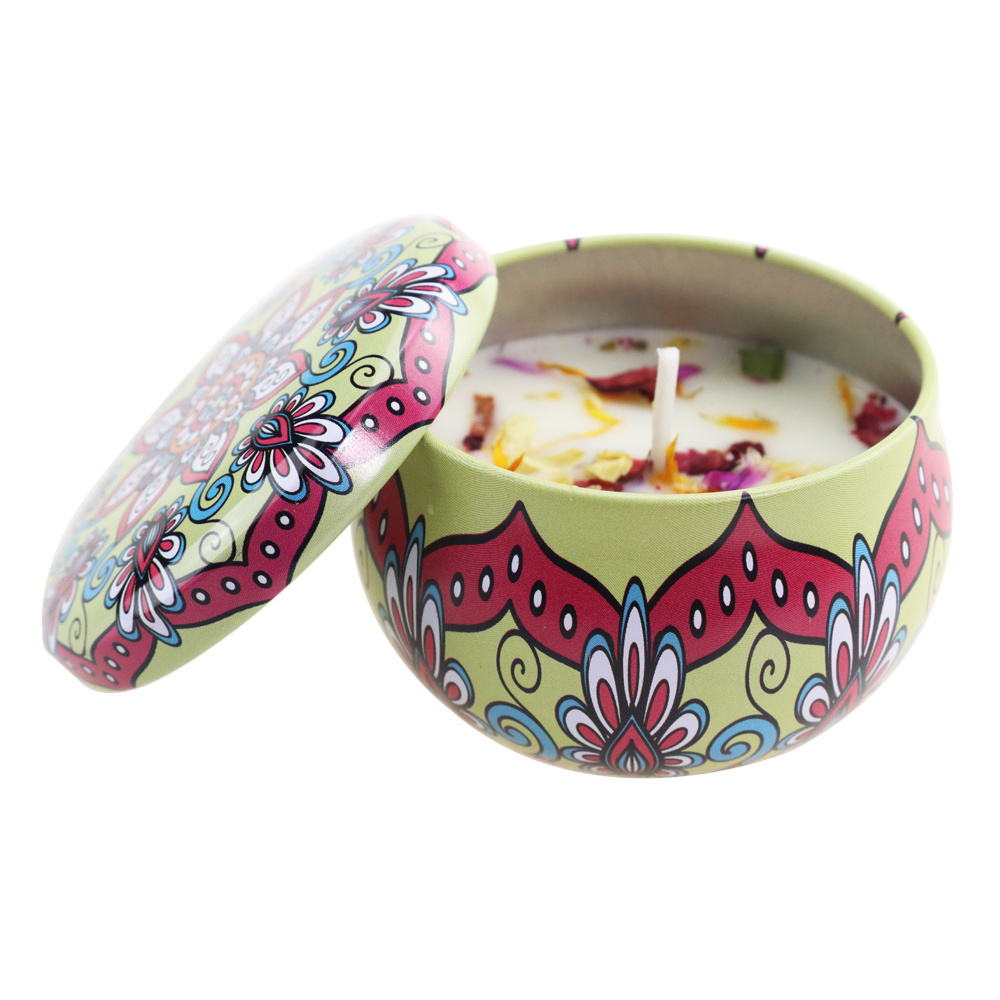 2oz Tin Hot Sale Soy Wax  Lavender Mini Scented Candle