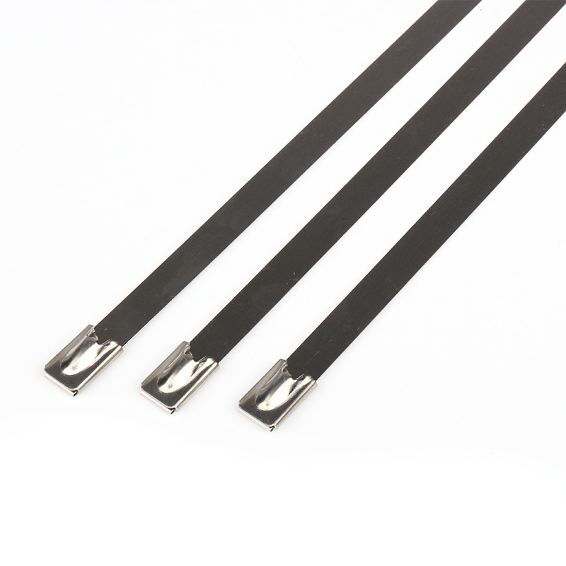 316 stainless steel ball lock stainless steel cable tie 11.5x200mm self locking zip ties