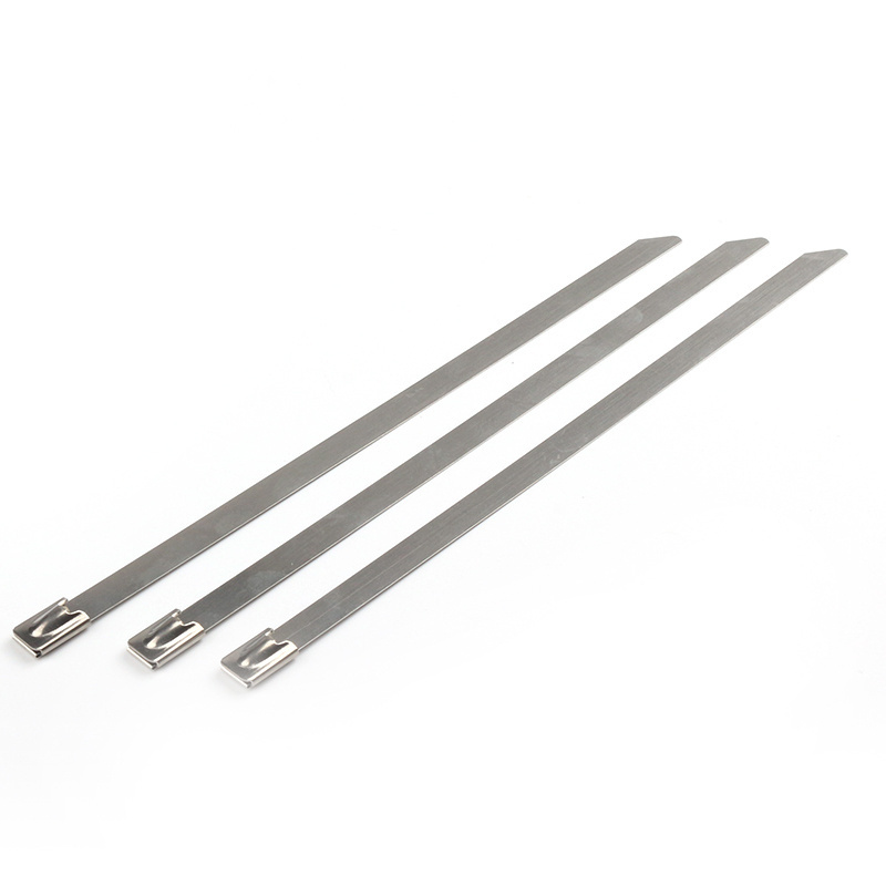 316 stainless steel ball lock stainless steel cable tie 11.5x200mm self locking zip ties