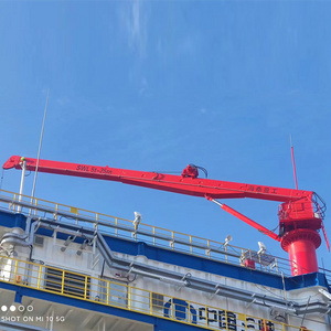 Customized design 5 ton marine crane Marine Telescopic deck Crane with factory price