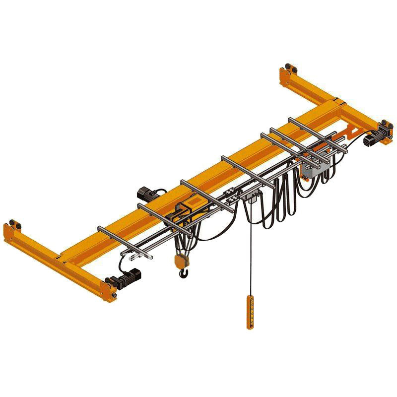 Mobile electric hoist bridge crane 5 ton overhead crane for electroplating shop