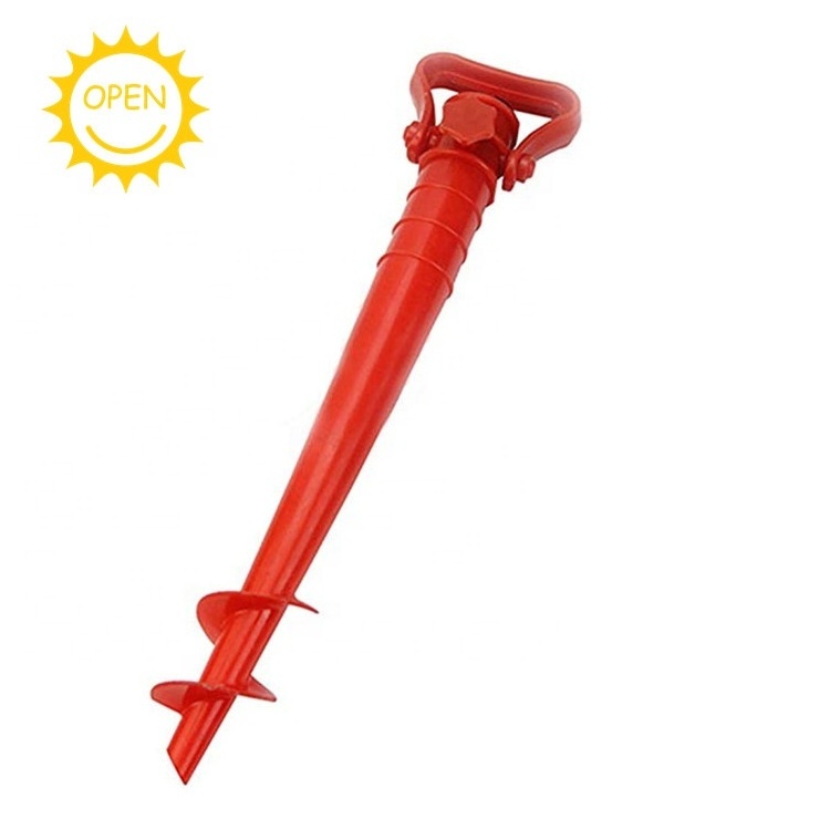 1pc Ground Spike Beach Umbrella Holder Ground Spike, Sand Stand Holder