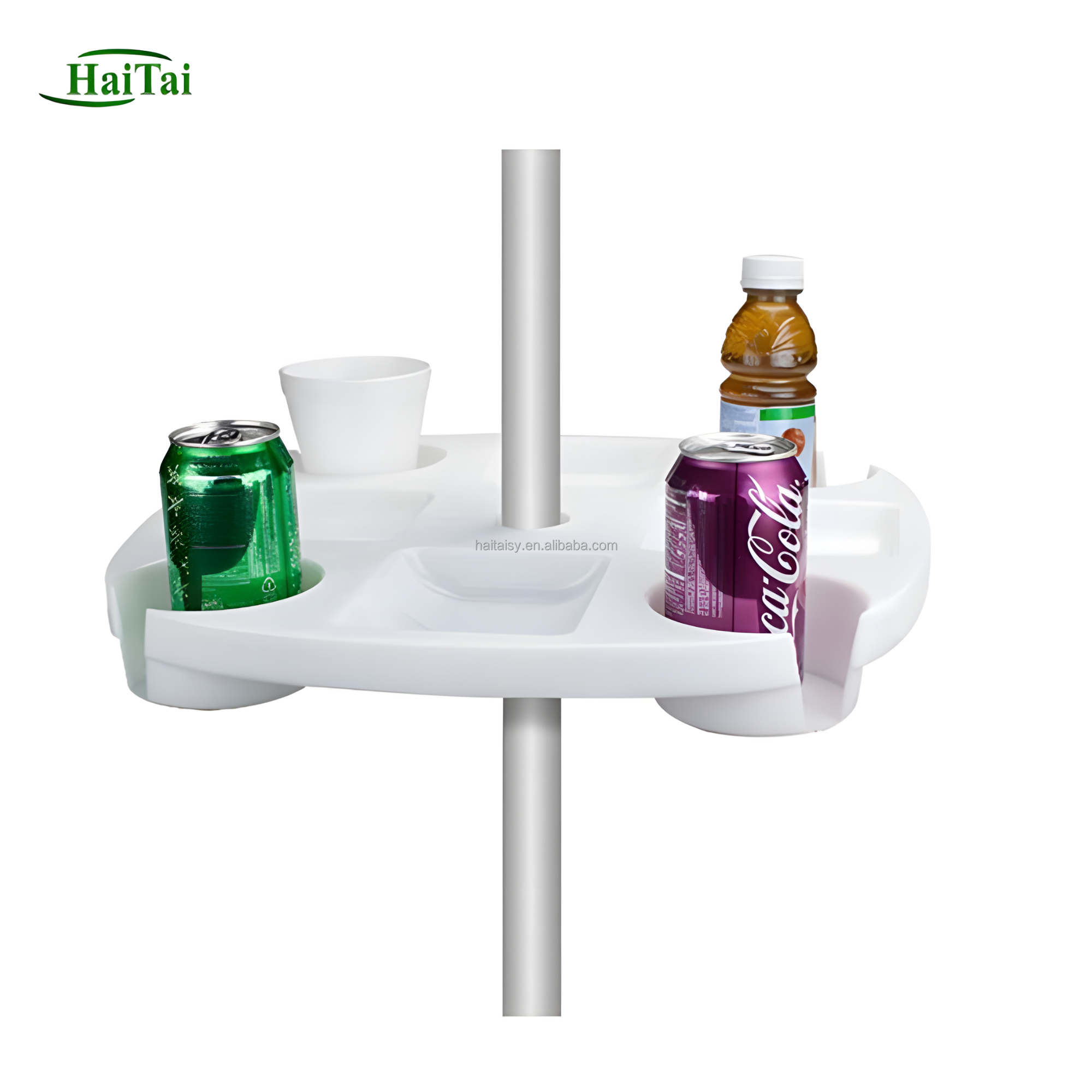 OEM ODM Outside Dining Table With Umbrella Hole