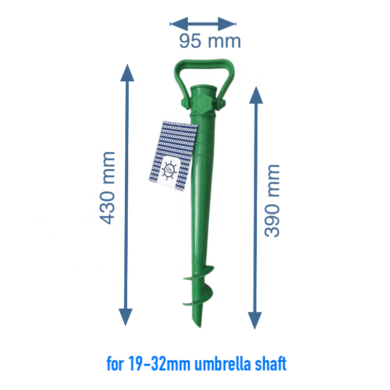 Beach Stand Rain Gear Garden Parasol Anchor Spike Umbrella Stretch Stand Holder