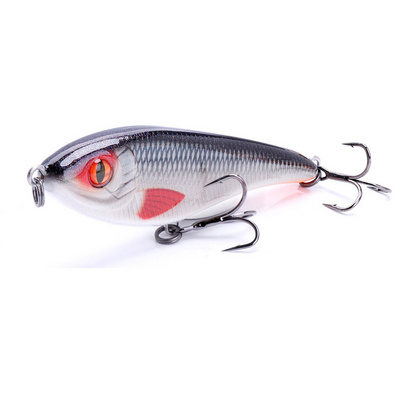 VTAVTA 9cm 21g Jerkbait Sinking VIB Fishing Lure Hard Artificial Jerk Bait Pike Fishing Wobblers Crankbait With ORIGIN Hooks