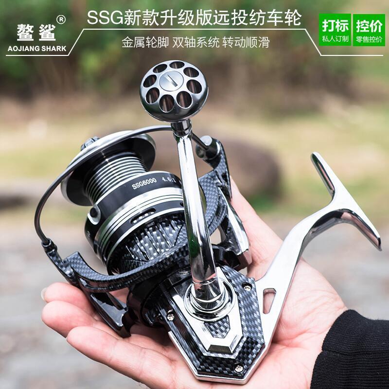 saltwater deep sea fishing reels custom boat big game casting bait runner metal spinning fishing reel 7000