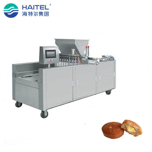 Automatic Commercial Promotional Small Soft Sponge Muffin Cake Making Machine Depositor