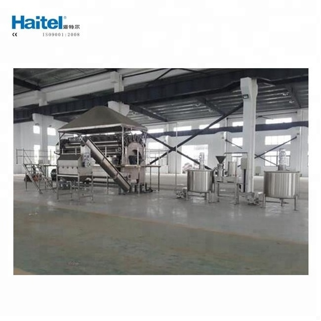 Baby food high quality rolled oats flakes making machine instant powder food processing lines