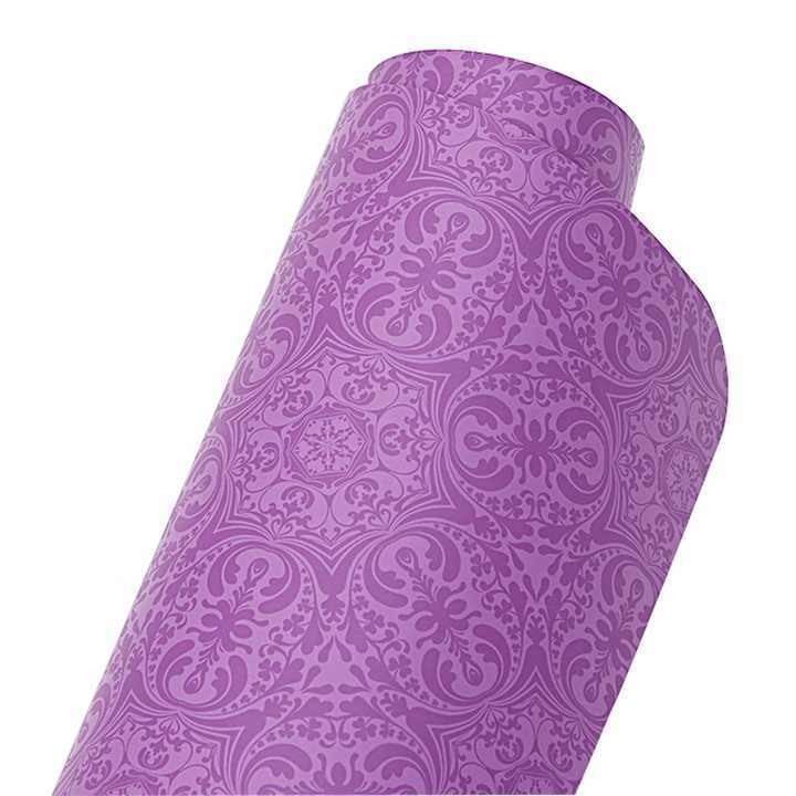 Custom New Design Eco Friendly High Quality Pilates Yoga Mat Matte Pu material for Natural Rubber Yoga Mats with Carrying Strap