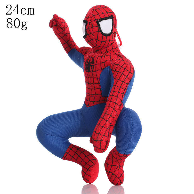 Wholesale Spiderman Figure Suit Ring Robot Stuffed Plush Toy Animal Spiderman Plush Toys